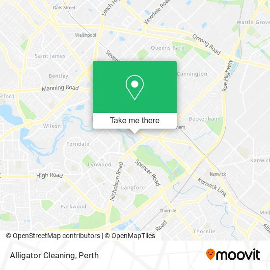 Mapa Alligator Cleaning