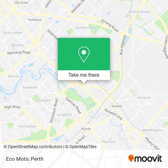 Eco Moto map