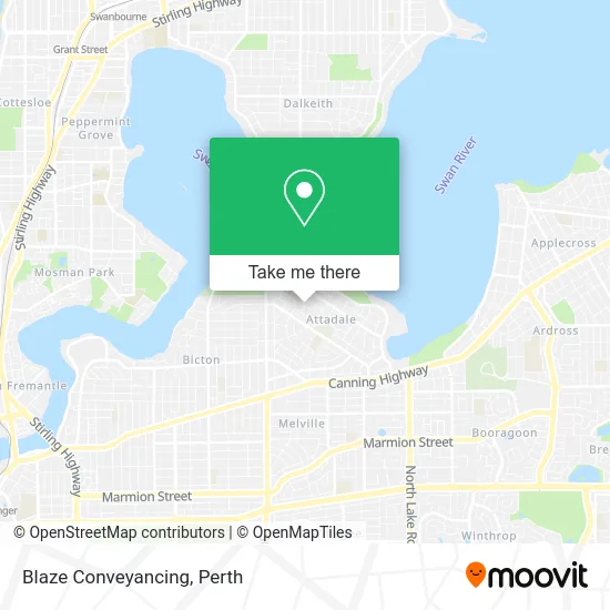 Mapa Blaze Conveyancing