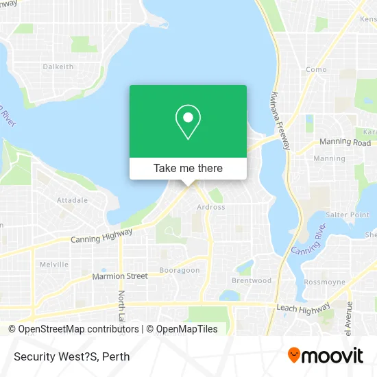 Mapa Security West?S