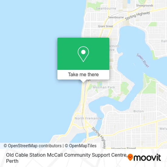 Mapa Old Cable Station McCall Community Support Centre