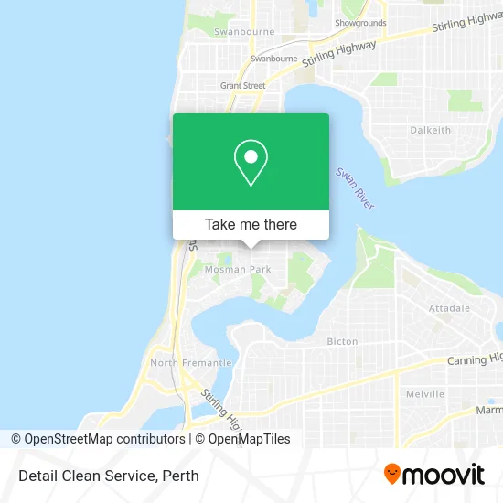 Mapa Detail Clean Service