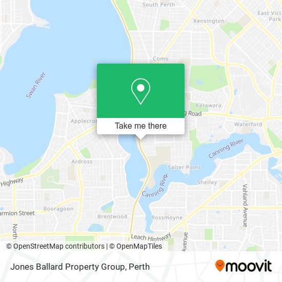 Jones Ballard Property Group map