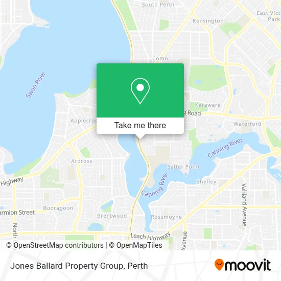 Mapa Jones Ballard Property Group