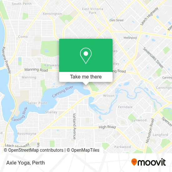 Mapa Axle Yoga