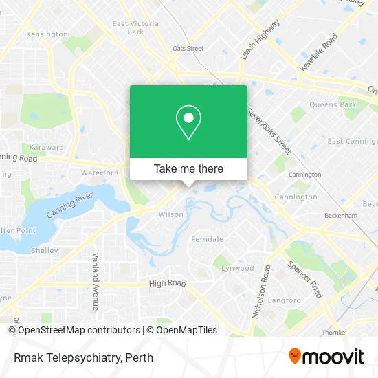 Rmak Telepsychiatry map