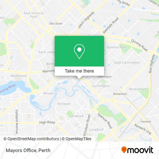 Mayors Office map