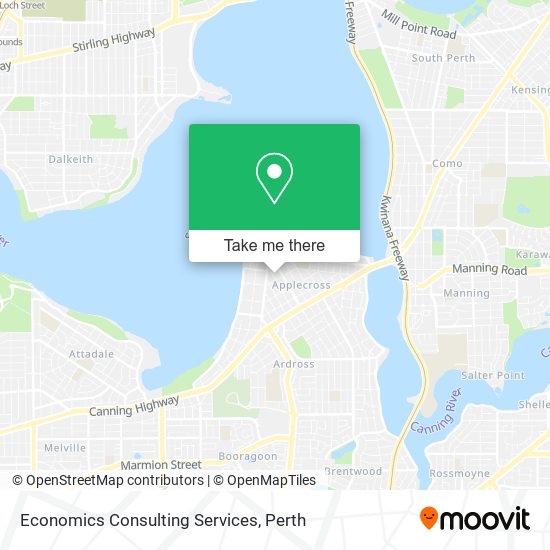 Economics Consulting Services map