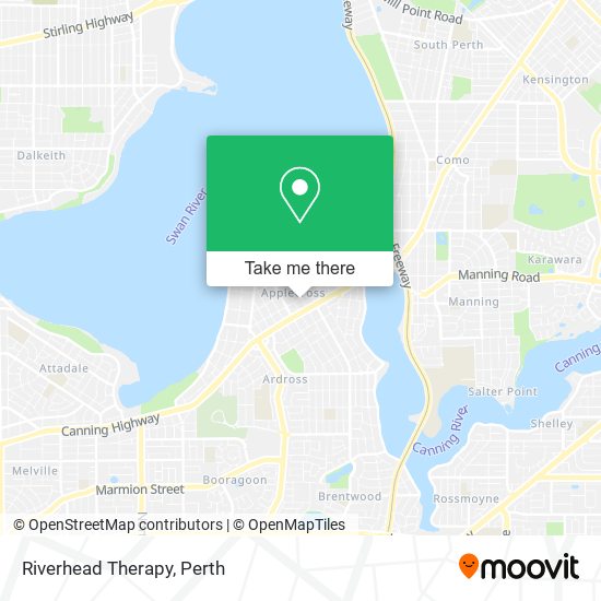 Mapa Riverhead Therapy