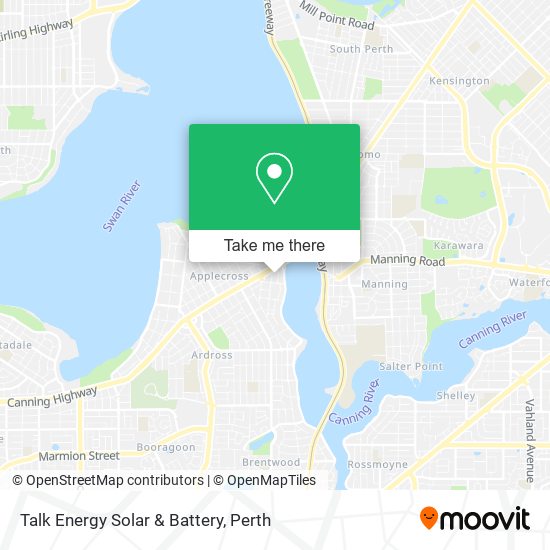 Talk Energy Solar & Battery map