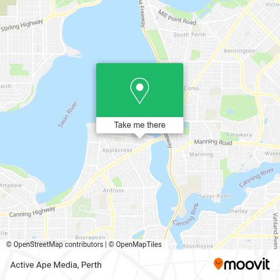 Mapa Active Ape Media