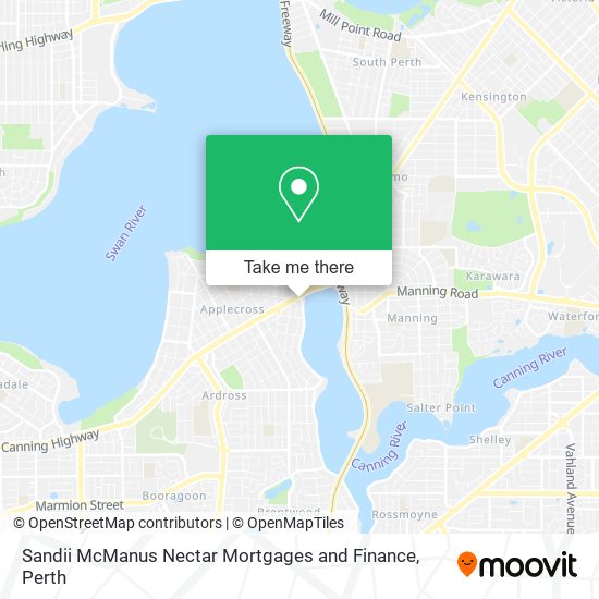 Mapa Sandii McManus Nectar Mortgages and Finance