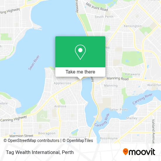 Mapa Tag Wealth International