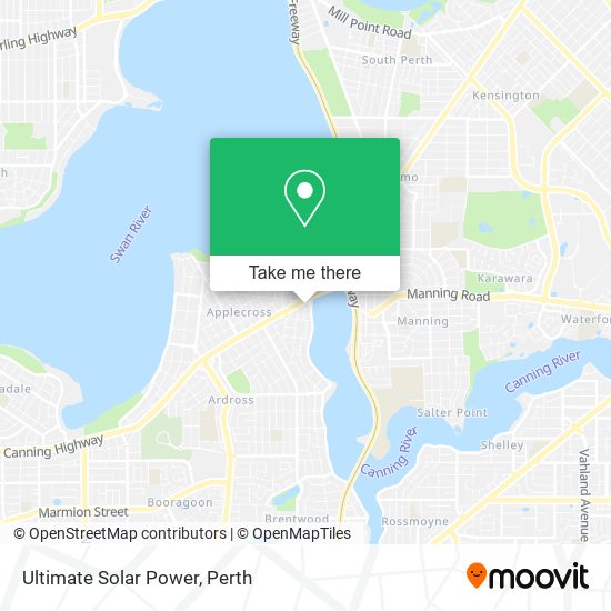 Mapa Ultimate Solar Power