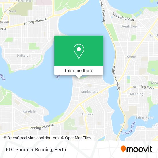 FTC Summer Running map