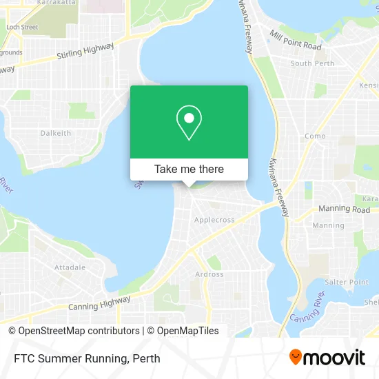 Mapa FTC Summer Running