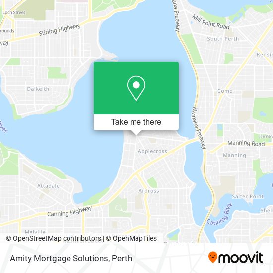 Amity Mortgage Solutions map