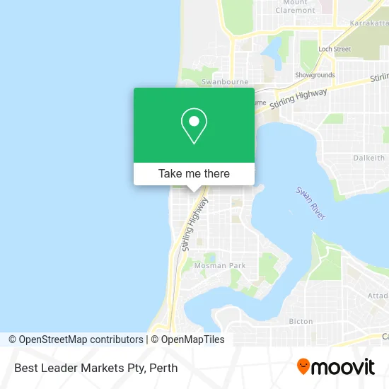 Mapa Best Leader Markets Pty