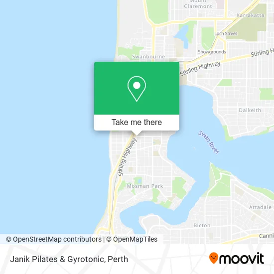Mapa Janik Pilates & Gyrotonic