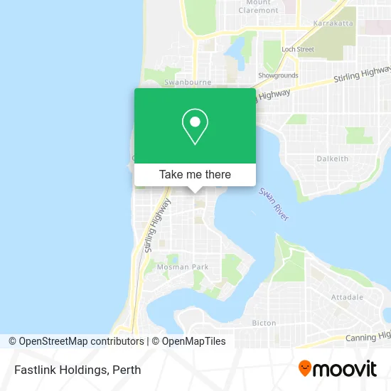 Mapa Fastlink Holdings