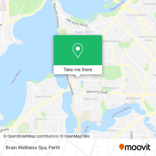 Brain Wellness Spa map