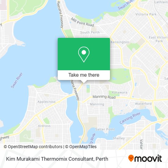 Kim Murakami Thermomix Consultant map