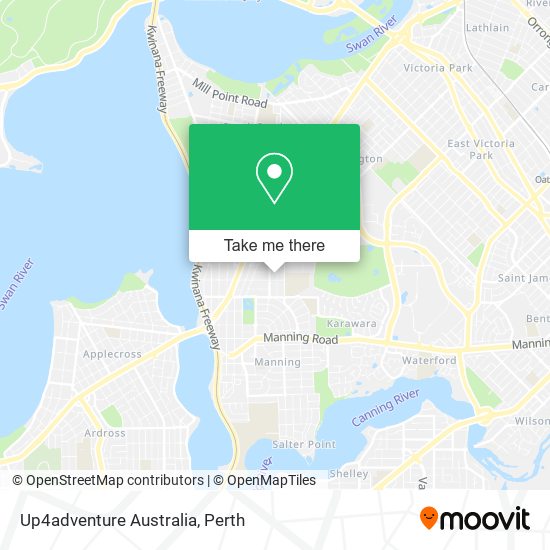 Up4adventure Australia map