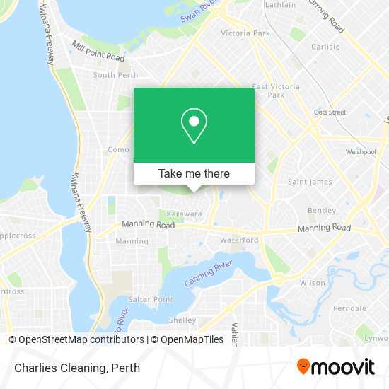 Charlies Cleaning map