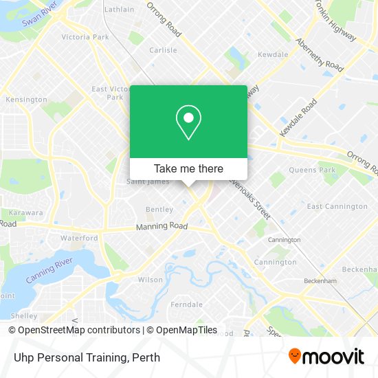 Uhp Personal Training map