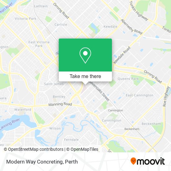 Modern Way Concreting map