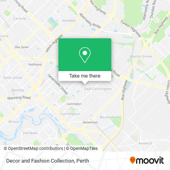 Decor and Fashion Collection map