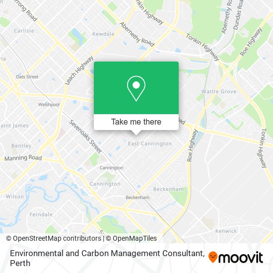 Environmental and Carbon Management Consultant map