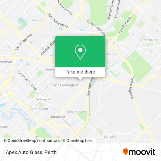 Apex Auto Glass map