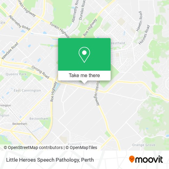 Little Heroes Speech Pathology map