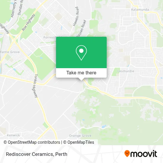 Mapa Rediscover Ceramics