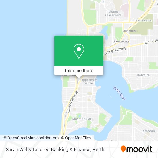 Sarah Wells Tailored Banking & Finance map