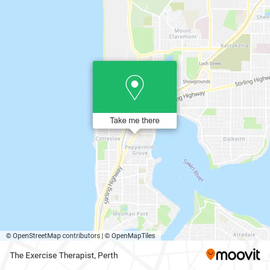 The Exercise Therapist map