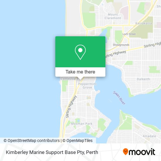 Kimberley Marine Support Base Pty map