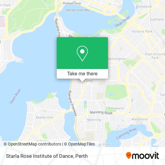 Starla Rose Institute of Dance map