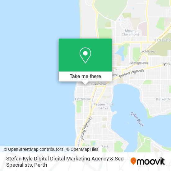 Mapa Stefan Kyle Digital Digital Marketing Agency & Seo Specialists