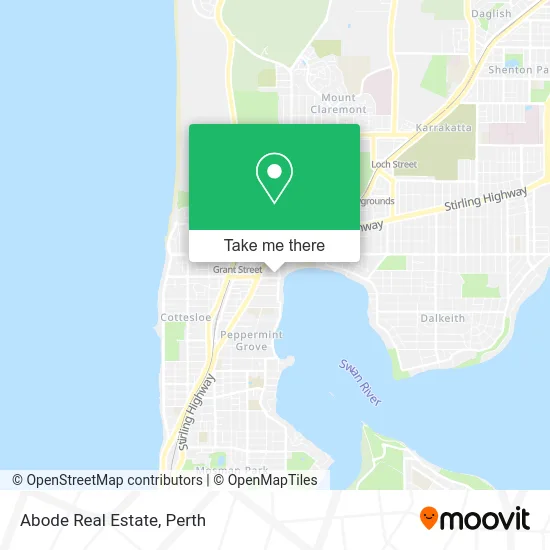 Mapa Abode Real Estate