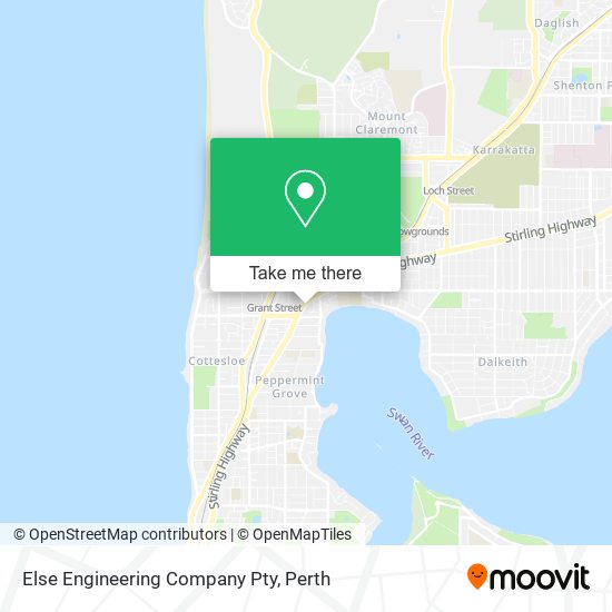 Else Engineering Company Pty map