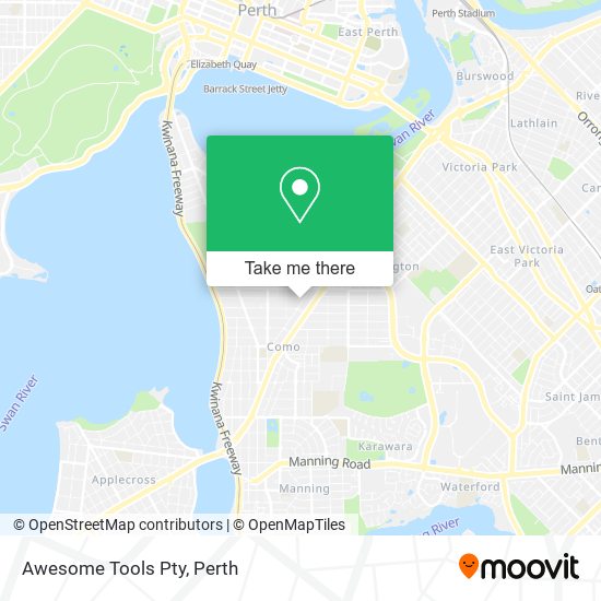 Awesome Tools Pty map