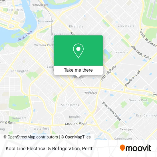 Mapa Kool Line Electrical & Refrigeration