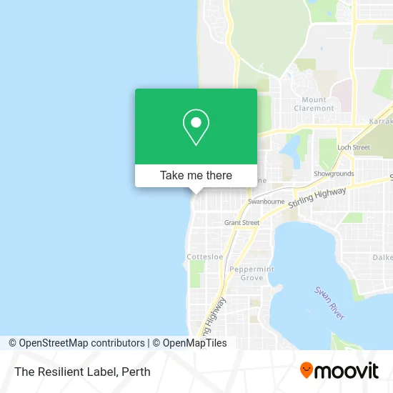 Mapa The Resilient Label