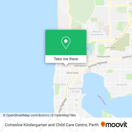 Cottesloe Kindergarten and Child Care Centre map