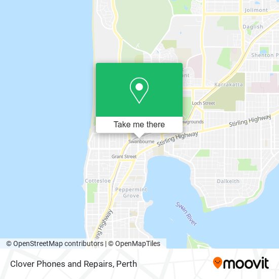 Mapa Clover Phones and Repairs