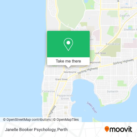 Janelle Booker Psychology map