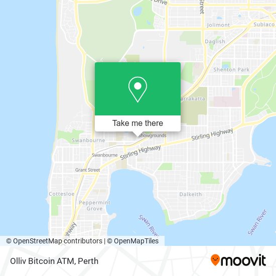 Olliv Bitcoin ATM map