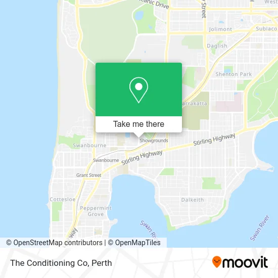 Mapa The Conditioning Co